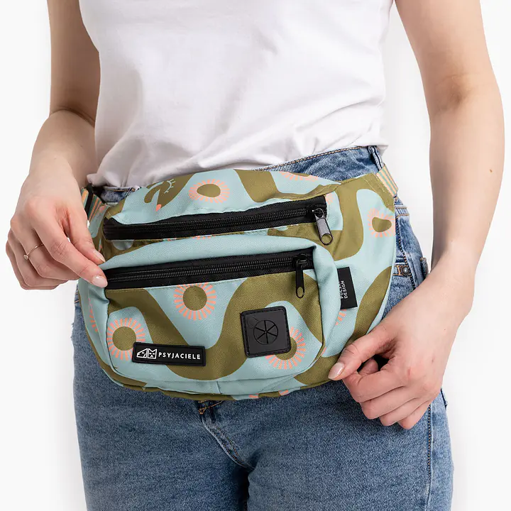 Nerka spacerowa z taśmowym paskiem "Piesss" - Master