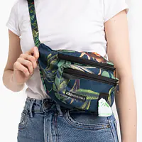 Nerka spacerowa z paskiem z taśmy "Psikolaż" - Master