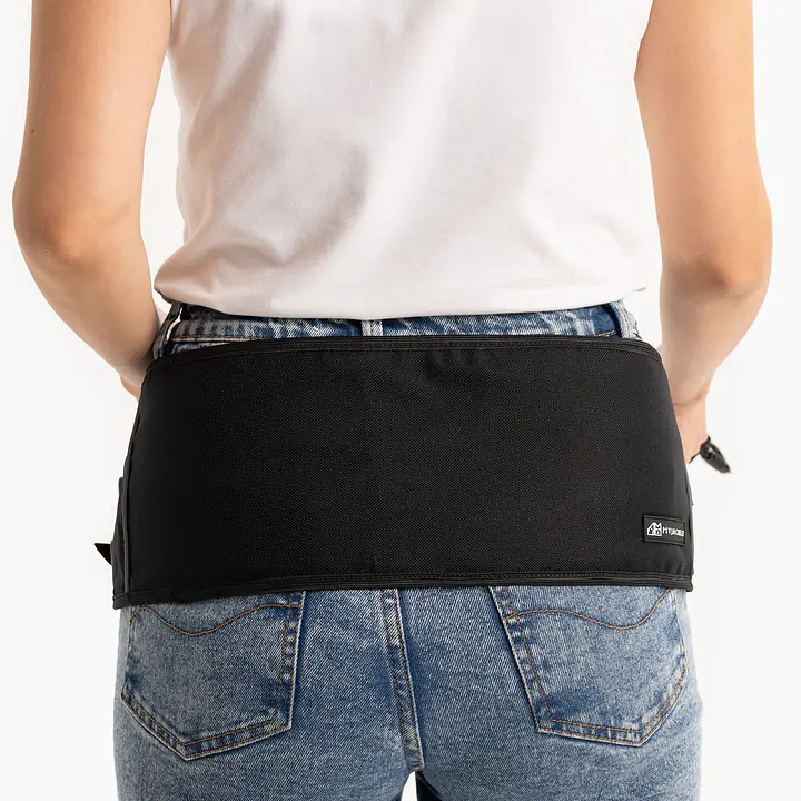 Pas biodrowy "Black is the new black" - Master