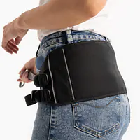 Pas biodrowy "Black is the new black" - Master