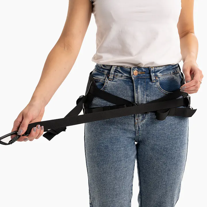 Pas biodrowy "Black is the new black" - Master