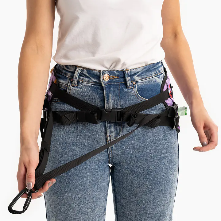 Pas biodrowy "Pieski floreski" - Master