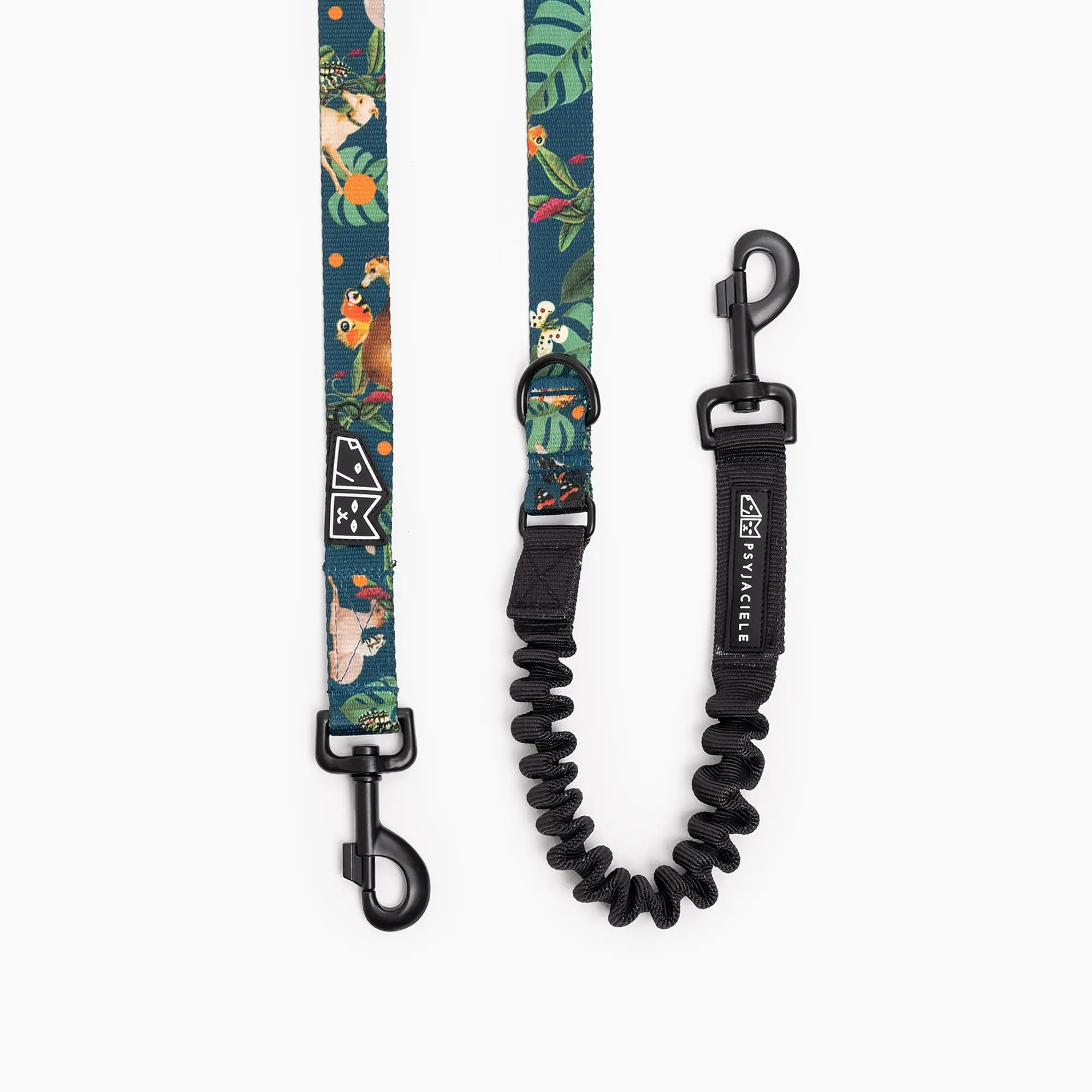 "Dogollage" leash with a shock absorber - Master