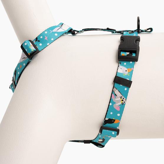 Dog or cat guard harness "What does the seal say?"