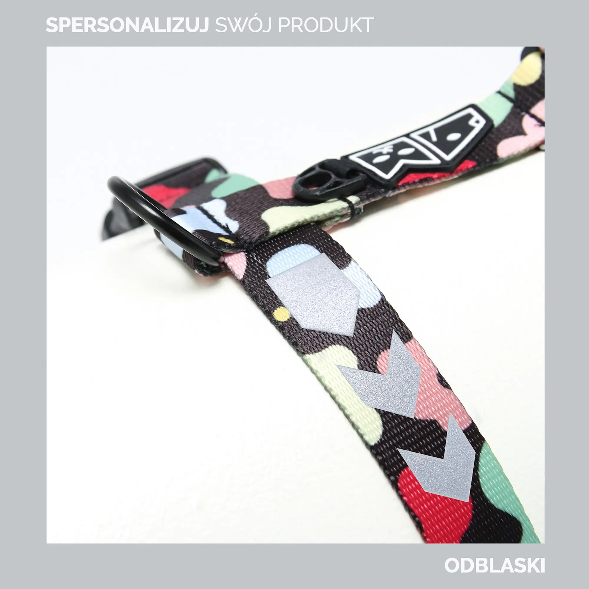 Szelki dla psa lub kota typu guard "Łot de fok?" - Master