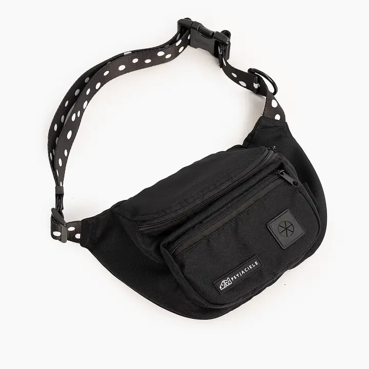 Balck fanny pack "Adopt the dot" - Master
