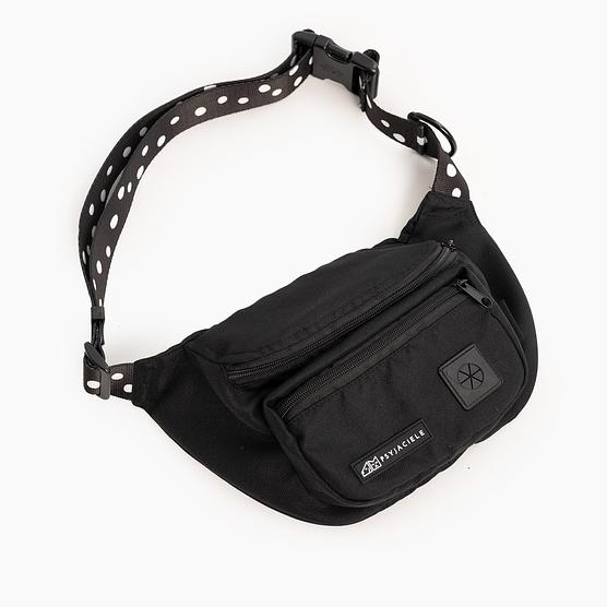 Balck fanny pack "Adopt the dot"
