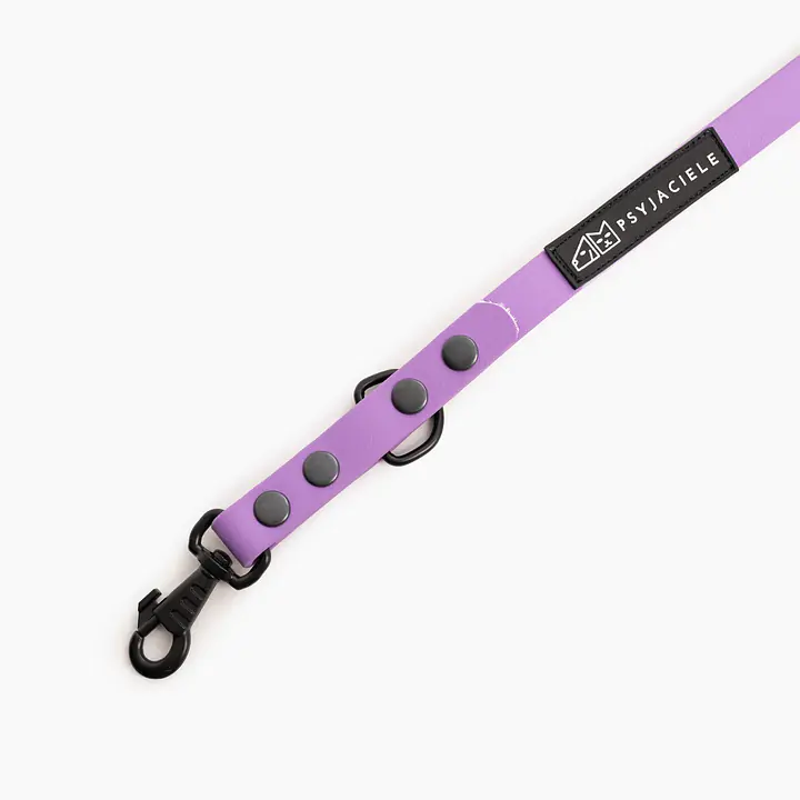 Smycz przepinana Biothane® dla psa lub kota "Lilac AF" - Master