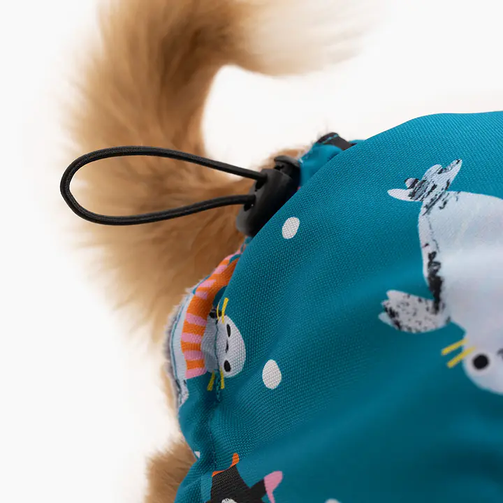 Dog jacket  "What does the seal say?" - Master