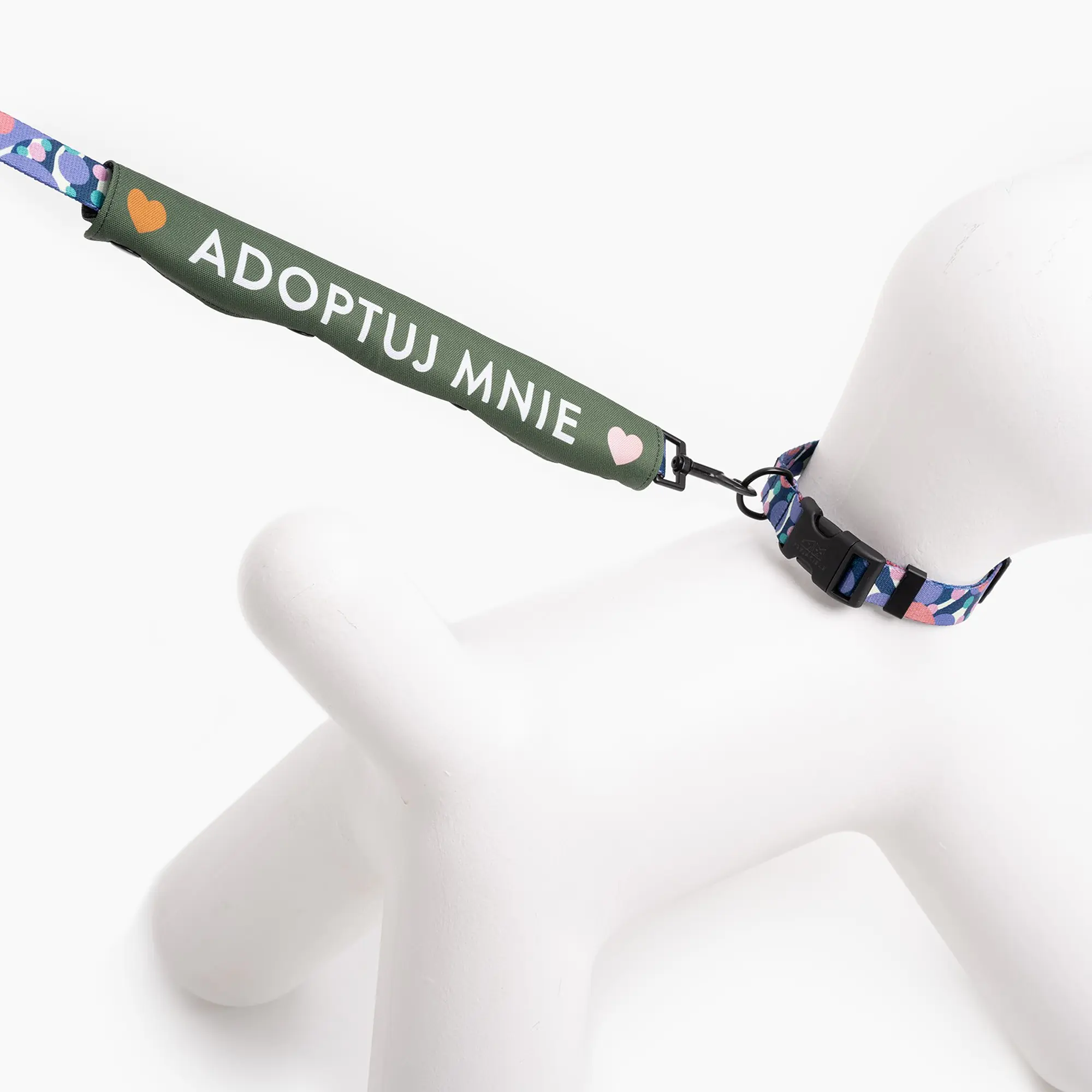 Leash cover "Adopt me" - Master