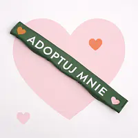 Leash cover "Adopt me" - Master