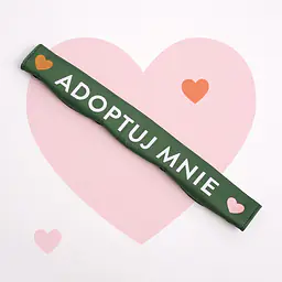 Leash cover "Adopt me" - Master