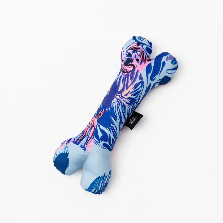 Zestaw muszka M + zabawka kość - Master