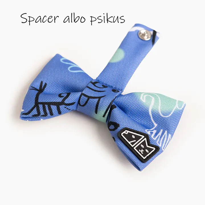 Zestaw muszka M + zabawka kość - Master