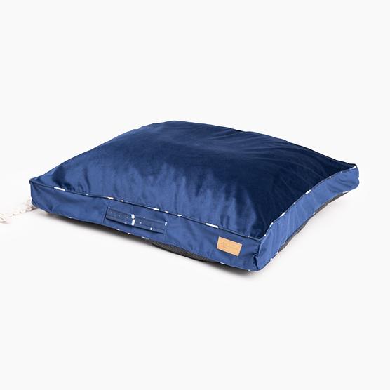 WYPRZEDAŻ Legowisko Poducha welurowa dla psa lub kota "Granat jak ten owoc"