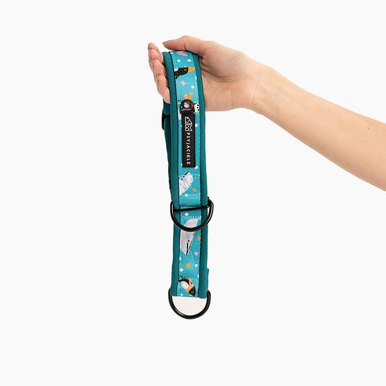 Half-clamp SUPER SOFT collar "What does the seal say?"