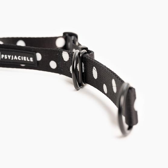 Obroża półzaciskowa dla psa lub kota "Psygarnij kropka"