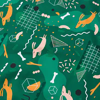 Kanapa ortopedyczna "Psy na jawie" - Master