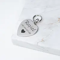 Adresówka stalowa - serduszko - Master