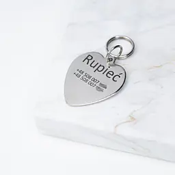 Adresówka stalowa - serduszko - Master