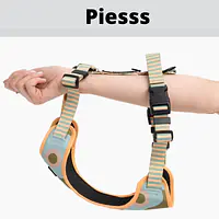 Stay-on pressure-free harness "Under my ombrella" turquoise - Master