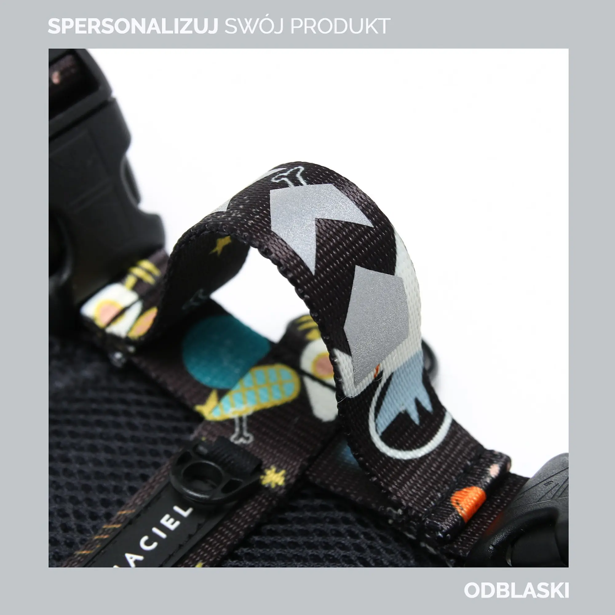 Stay-on pressure-free harness "Best with cream" - Master