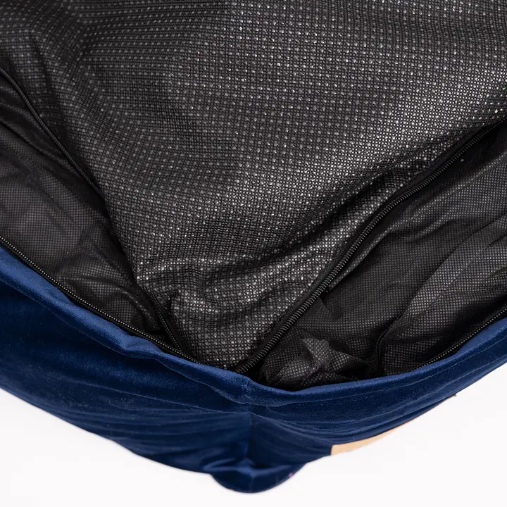 WYPRZEDAŻ  Kanapa welurowa "Granat jak ten owoc" - Master