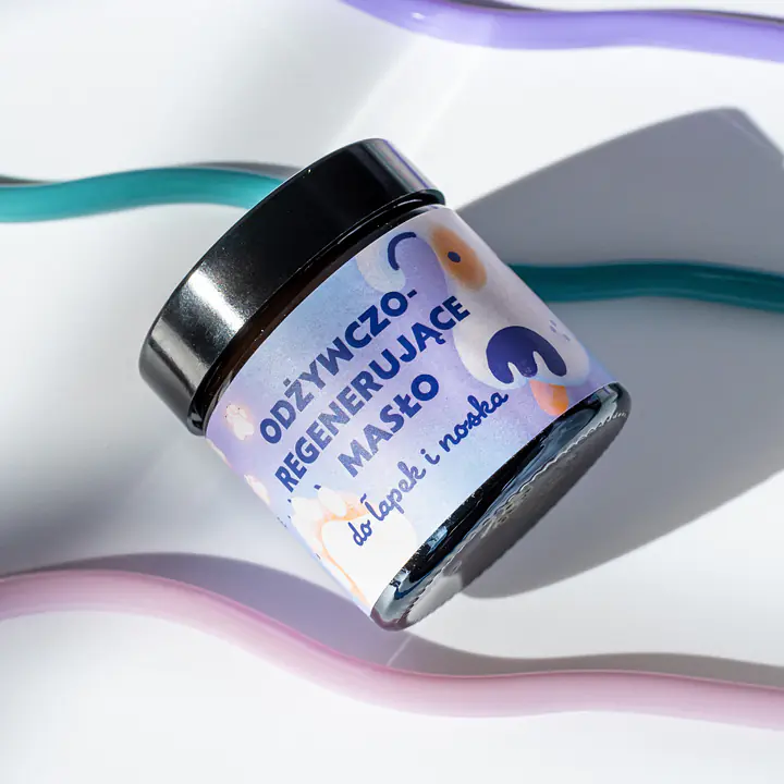 Odżywczo-regenerujące masło do łapek i noska Psyjaciele x Mokosh - Master