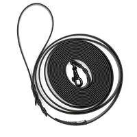 Smycz miejska Biothane® dla psa lub kota "Black AF" - Master