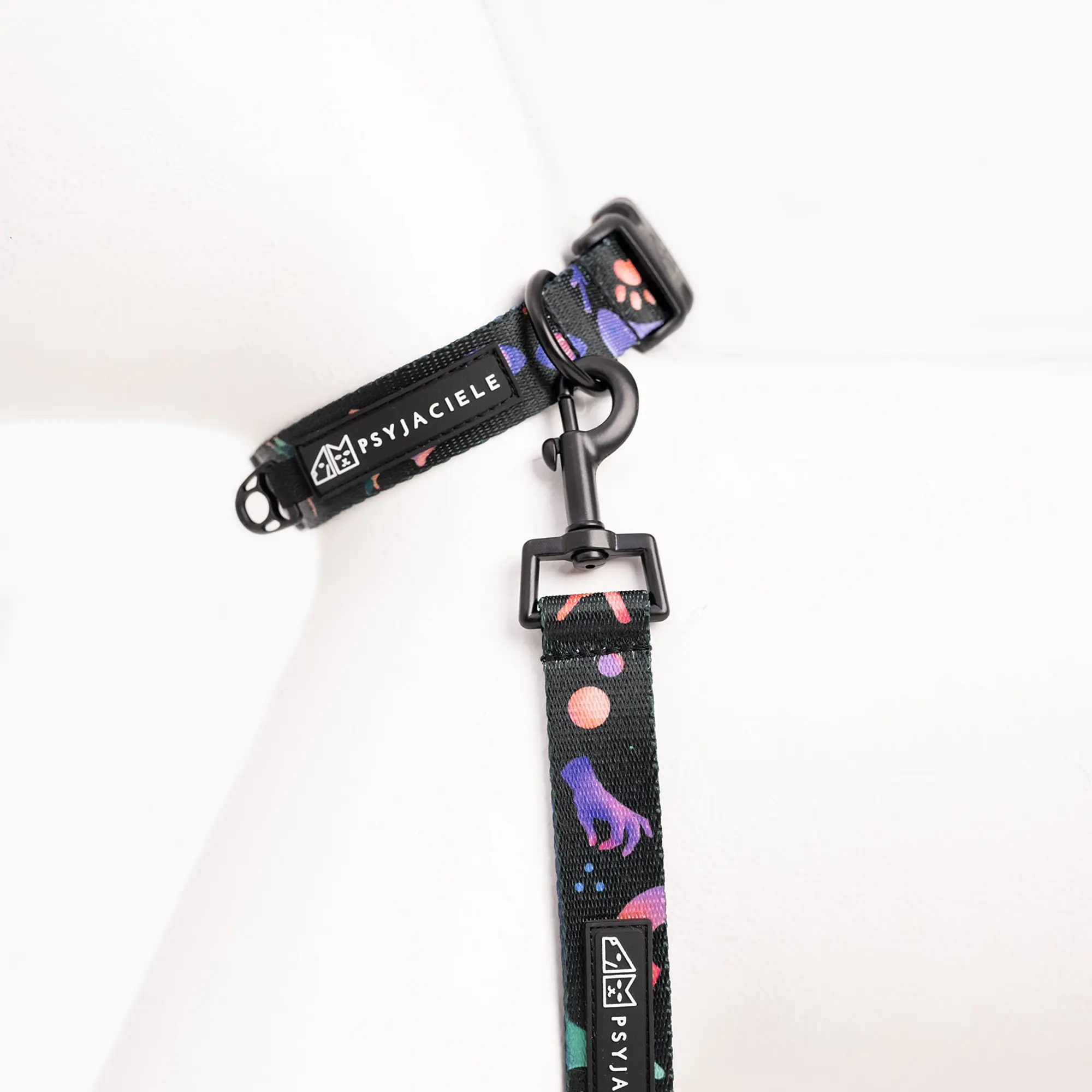 Dog or cat collar "Psychodelic" - Master