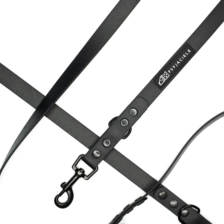 "Black AF" Biothane® leash - Master