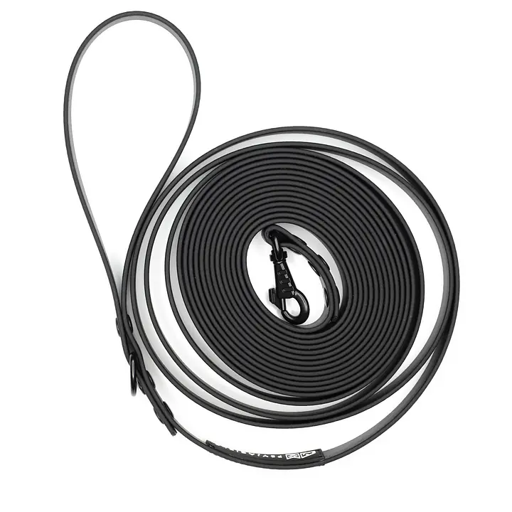 Smycz treningowa Biothane® Black AF - Master