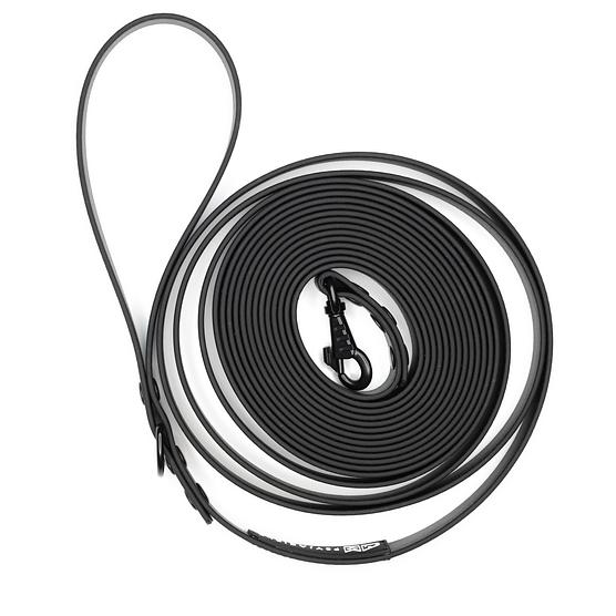 Smycz treningowa Biothane® Black AF