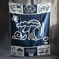 Blanket "Dog in shoes" - Master