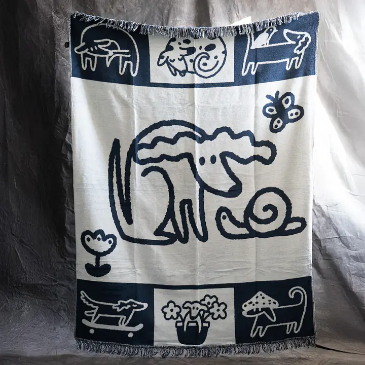 Blanket "Dog in shoes" - Master