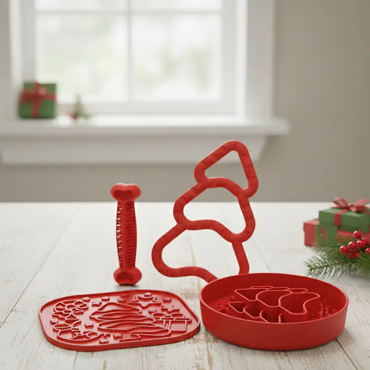 Zestaw zabawek z ekotworzywa Red AF - Master