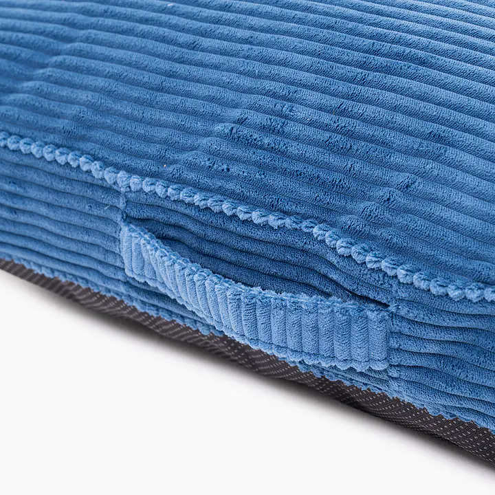 Spare cover for the bed cushion for dogs and cats - pattern: Scooby Blue, Size: XL