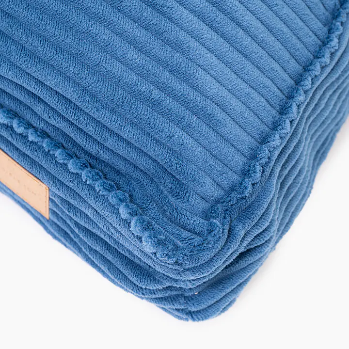 Spare cover for the bed cushion for dogs and cats - pattern: Scooby Blue, Size: XL