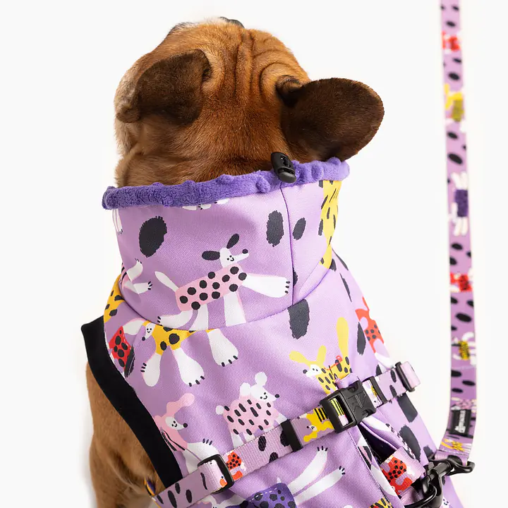 Kurtka dla psa "Pieski floreski" - Master