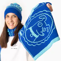 Scarf "Pieski" x Pan tu nie stał - Master