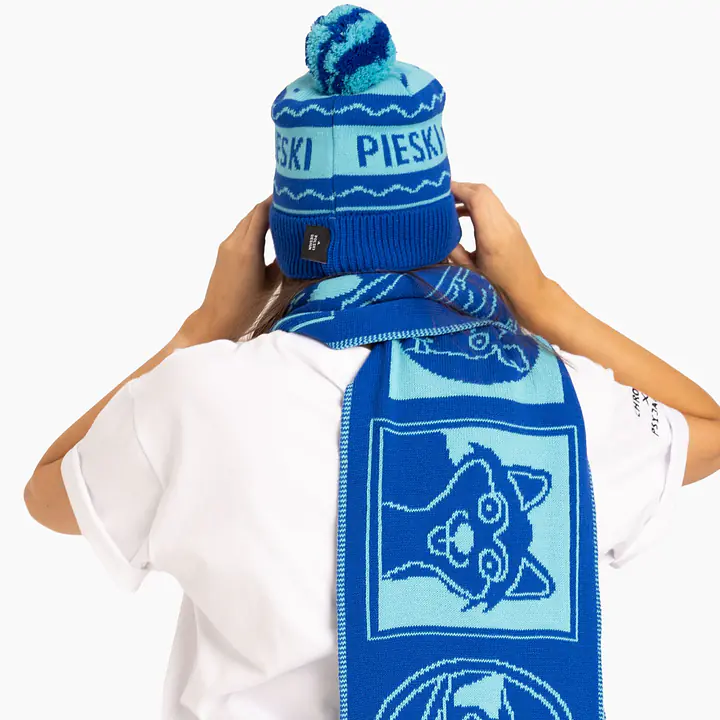 Scarf "Pieski" x Pan tu nie stał - Master