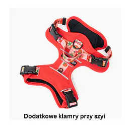 Szelki Adventure "Świat zza krat taki kolorowy FIOLET" - Master