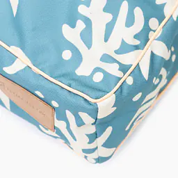 Spare cover for the bed cushion for dogs and cats - pattern: Beach please, Size: L
