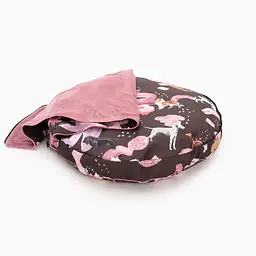 Round cushion with hood "Too sweet to handle" - Master