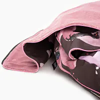 Round cushion with hood "Too sweet to handle" - Master