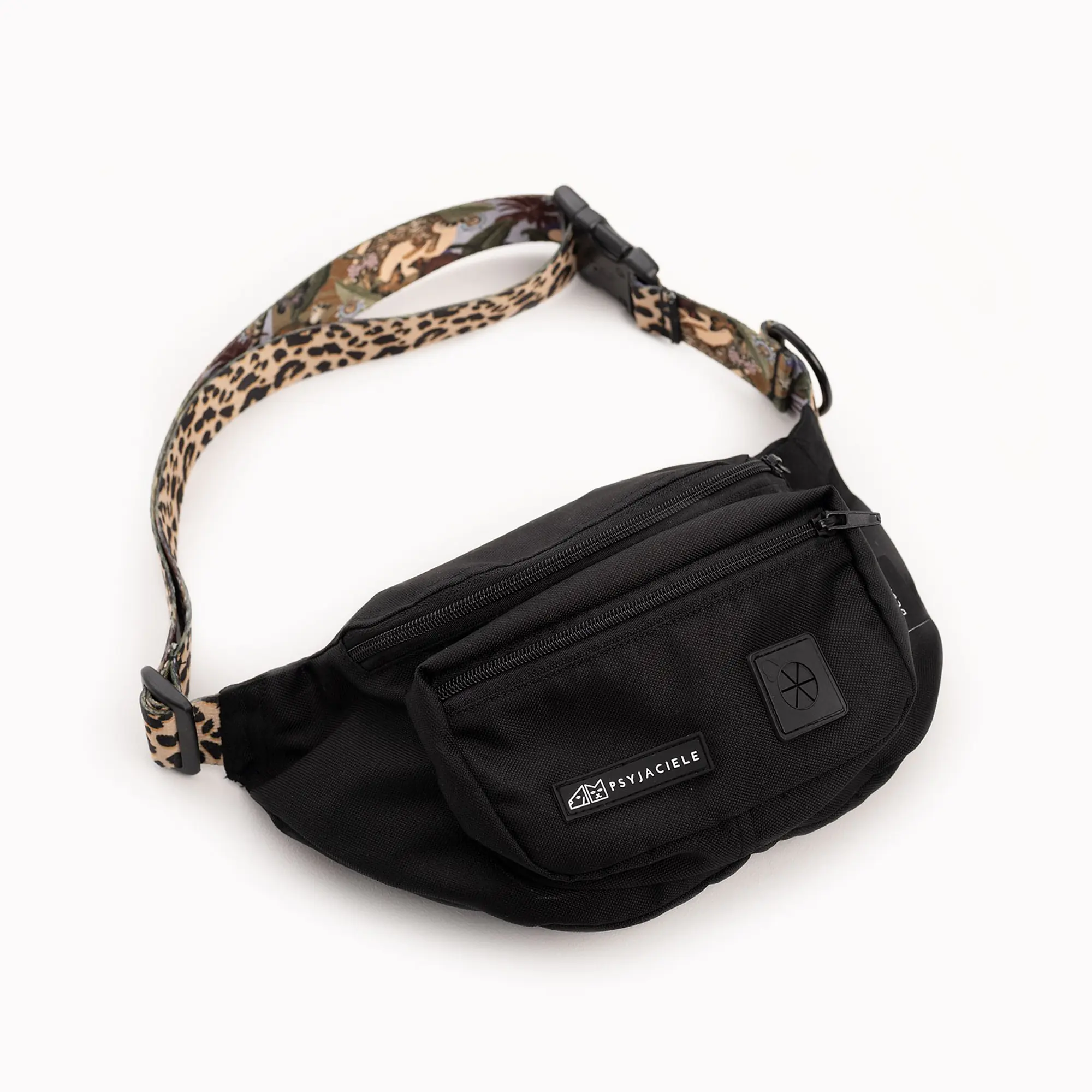 Czarna nerka spacerowa  "Pantera mi kupi" - Master