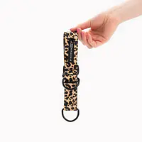 Half-clamp collar "Respect the wildness" LEOPARD PATTERN ON THE TOP - Master