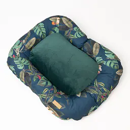 Pontoon sofa for dogs and cats - pattern: Doggolage, Size: XL