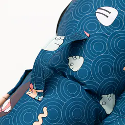 Pontoon sofa for dogs and cats - pattern: Doggomaki, Size: S