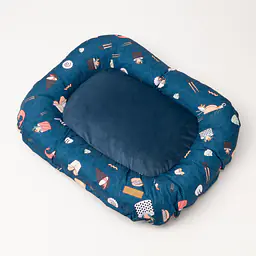 Pontoon sofa for dogs and cats - pattern: Doggomaki, Size: S